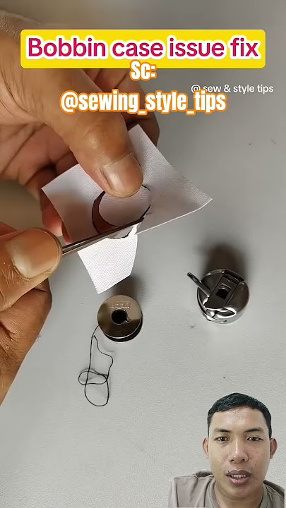 how to deal with messy sewing thread #sewing #sewing #tipsandtricks #diy #craft #tutorial