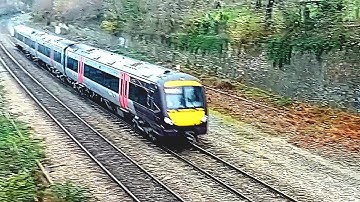 Cross Country 170 leaving Leicester 