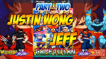 Marvel Vs Capcom -Justin Wong VS Jeff - Pt 2, Fightcade 2 ,Flycast,CHAQN2,TLELOC,BahamianKing,ARCADE