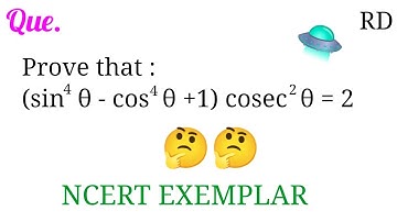 Prove that : (sin^4 θ - cos^4 θ +1) cosec^2 θ = 2...|| Class 10 ||