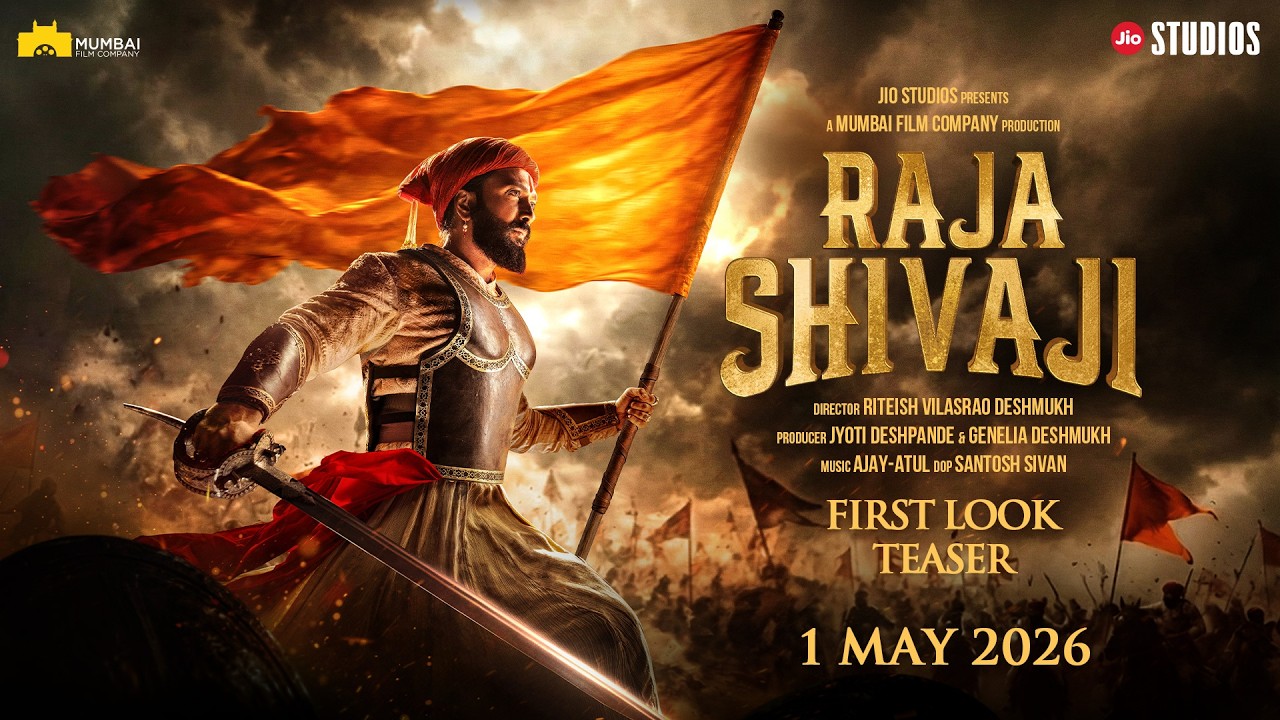 Raja Shivaji First Look  Hindi Teaser | Riteish D | Genelia D | Sanjay D | In Cinemas 1 May 2026
