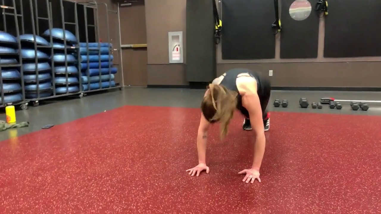 Plank hops side to side YouTube