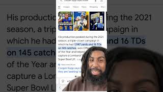 How much does #cooperkupp have left ? #nfl #football #trade #reaction