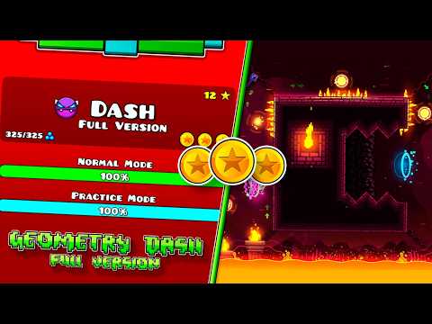 "Dash Full Version" with the OFFICIAL Secret Melody | Geometry Dash [2.2081]
