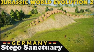 𝙎𝙏𝙀𝙂𝙊 𝙎𝘼𝙉𝘾𝙏𝙐𝘼𝙍𝙔 - Jurassic World Evolution 2 𝙂𝙀𝙍𝙈𝘼𝙉𝙔 Sandbox Park Tour