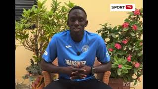 Interview avec Amadou Ba joueur de Wallydan.fc ￼mon idole et…..🥰❤️ bonne chance champion 