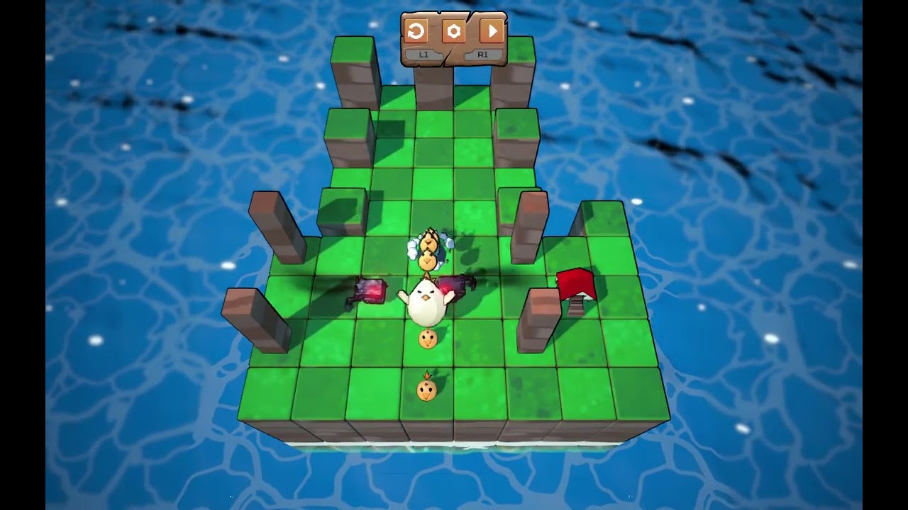 Rollo Pollo — Help hens save their chicks from the evil robots