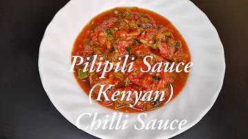 Cooked Pilipili Sauce|| Fried Chillies|| Kenyan Pilipili