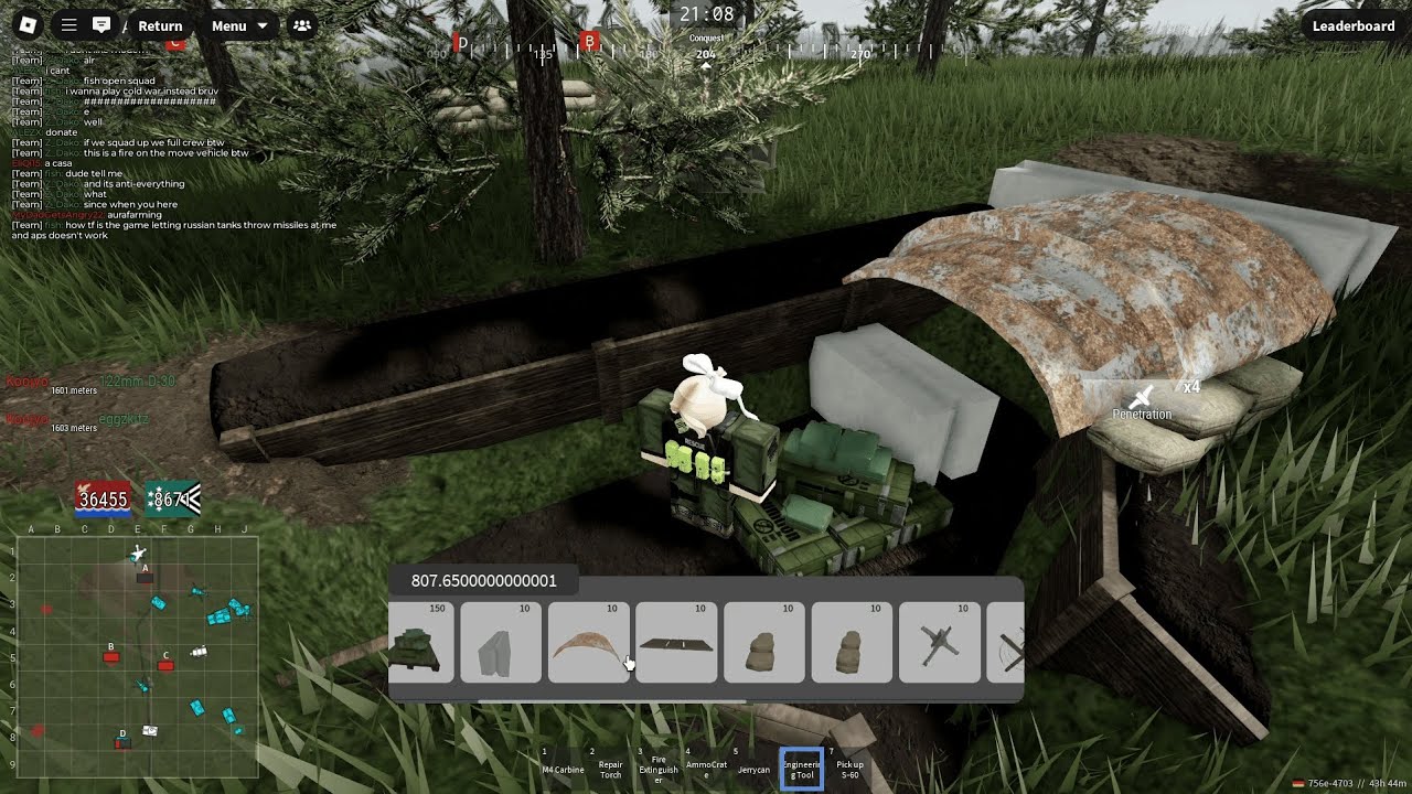 Engineering Can Be Very Fun - (Multicrew Tank Combat: OHR) ROBLOX