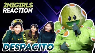 [KOREAN REACTION] Despacito - หน้ากากหนอนชาเขียว | THE MASK SINGER 3