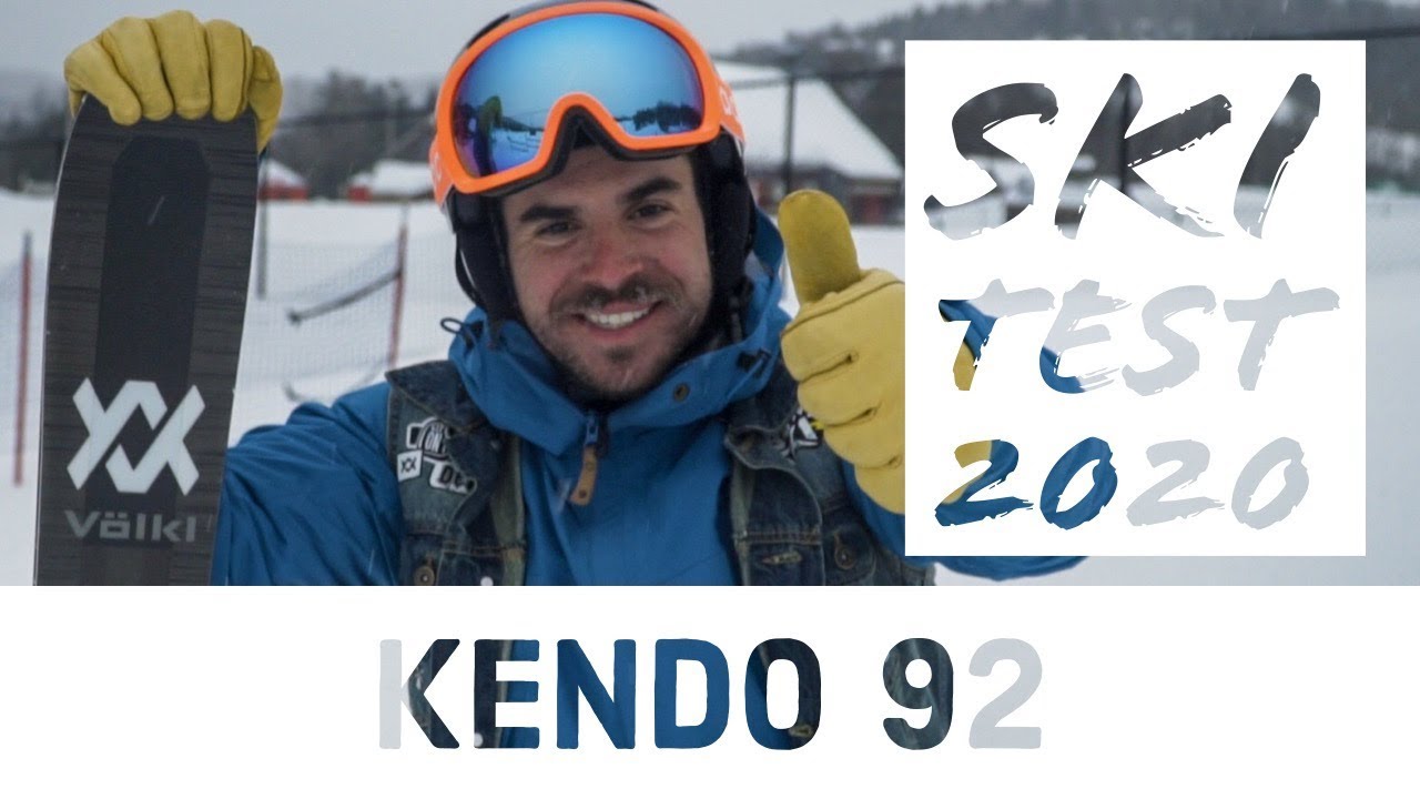 VOLKL KENDO 92 - SKI TEST 2020 - YouTube