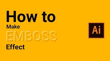 How to apply Embossed Effect in Abobe illustrator cc 2020 | Script Src