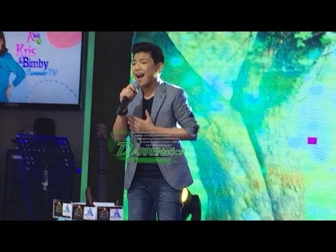 darren espanto on kris tv may 21 2015 youtube