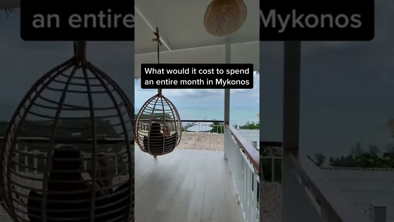 😱 It Only Costs This Much For A Whole Month In Greece | Travel Tips | Vacation 