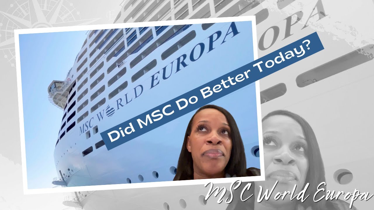 MSC World Europa | A Lot In One Day | Abu Dhabi Excursion | Warner Bros World | 2 Dinners In 1 Night