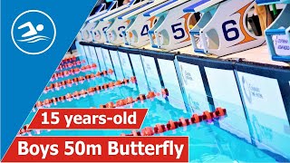 Boys 50m Butterfly / Battle of Sprinters 2021 – Competitive Swimming for Children