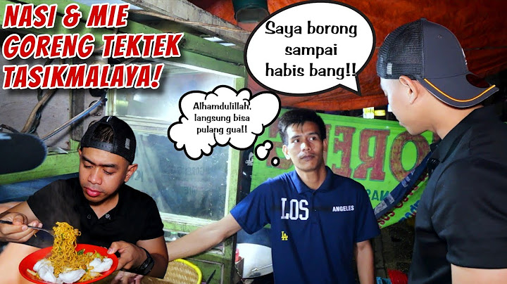 PRANK PENJUAL NASI & MIE GORENG TEKTEK PINGGIR JALAN SAMPAI DAGANGAN HABIS!!