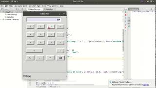 Python GUI Tutorial - 60 - Calculator - status bar