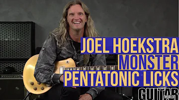 Monster Pentatonic Licks! With Joel Hoekstra!