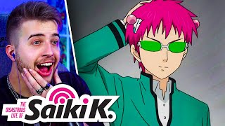 SAIKI CANT CATCH A BREAK🙃Saiki K. Episode 8 REACTION + REVIEW