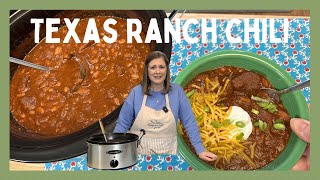 Texas Ranch Chili, with Beans