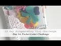 15 Day Scrapbook Challenge // Day 14: Pocket Letter!