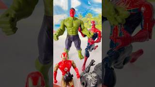 Searching for heads for superheroes #superhero #marvel #spiderman