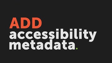 Add accessibility metadata to InDesign EPUBs