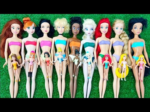 видео: Disney Princess Doll Makeover ~ DIY Miniature Ideas for Barbie - Wig, Dress, Faceup, and More! DIY