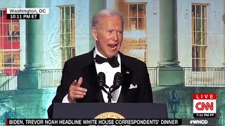Joe Biden CRUSHES Trump & Vaccinated Fox Hosts at Correspondents Dinner