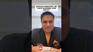 Can I use minoxidil twice a day?