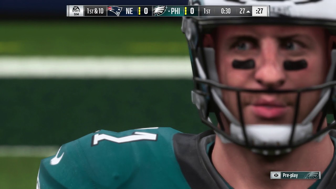 Madden 19 | New England Patriots vs Philadelphia Eagles | Super Bowl 52 ...