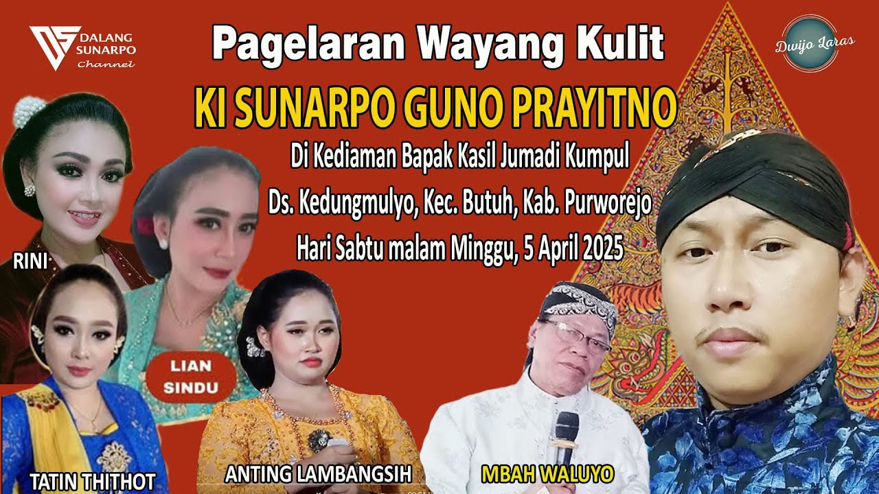 #LiveSetreaming KI SUNARPO GUNO PRAYITNO - WAHYU KAMULYAN JATI