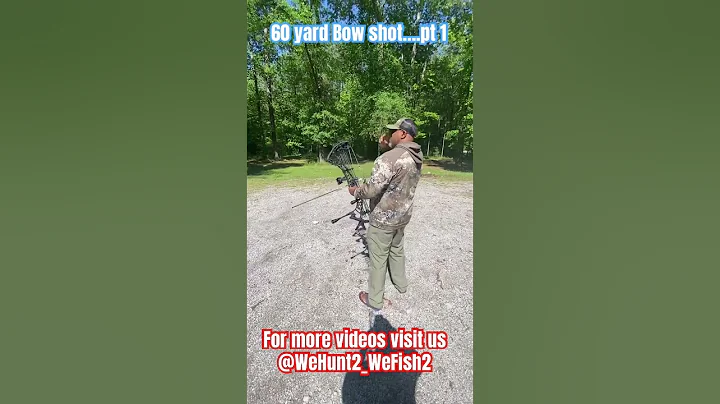 60 yard Bow shot...pt1! #archery #bowhunting #deer #hunting #countryboy #outdoors #fyp