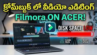 Acer Chromebook 714లో Filmora వీడియో ఎడిటింగ్! | Windows 11 పర్ఫార్మెన్స్ టెస్ట్!
