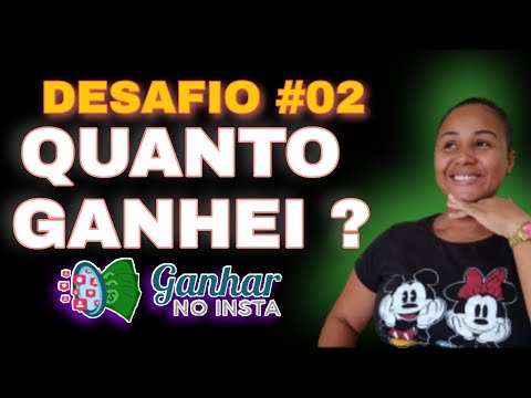 Quanto GANHEI em menos de 2 HORAS no Site Ganhar no Insta|Desafio#2 como ganhar dinheiro na internet