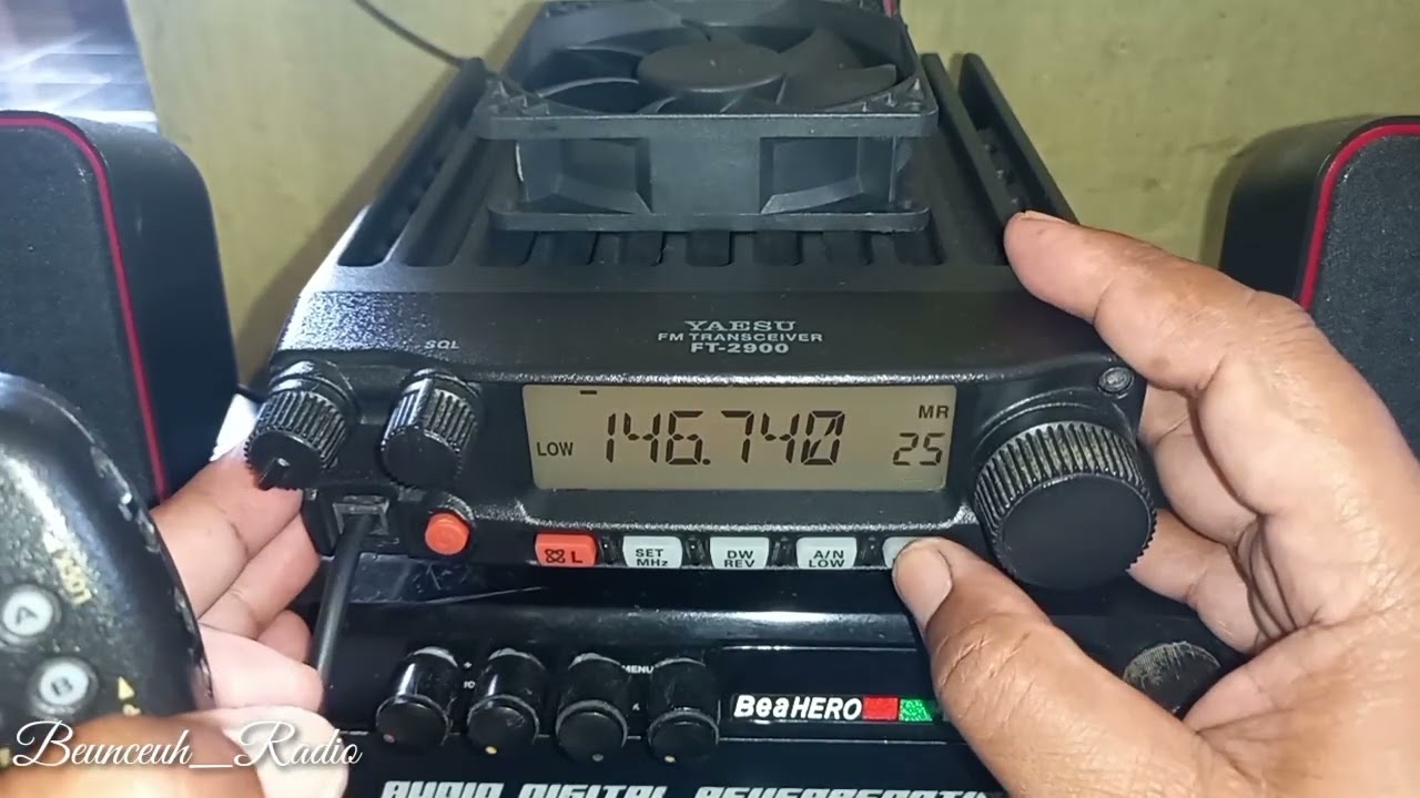 TUTORIAL SINGKAT CARA DUPLEK RPU ||RIG YAESU FT 2900||
