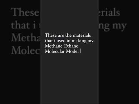 वीडियो: आणविक मॉडल कैसे बनाए जा सकते हैं?