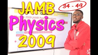 JAMB CBT Physics 2009 Past Questions 34 - 49 screenshot 3