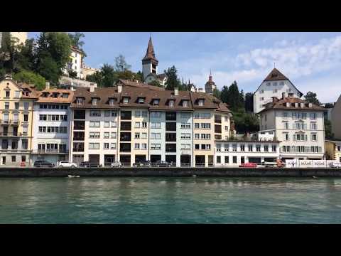 Video: Krásná Místa Ve Švýcarsku: Lucernské Jezero