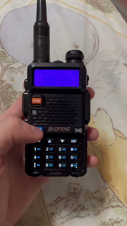 How to program the Frequency to channel on Baofeng radio