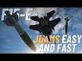 DCS F-15E Strike Eagle JDAM TUTORIAL Fast and EASY TPOD method