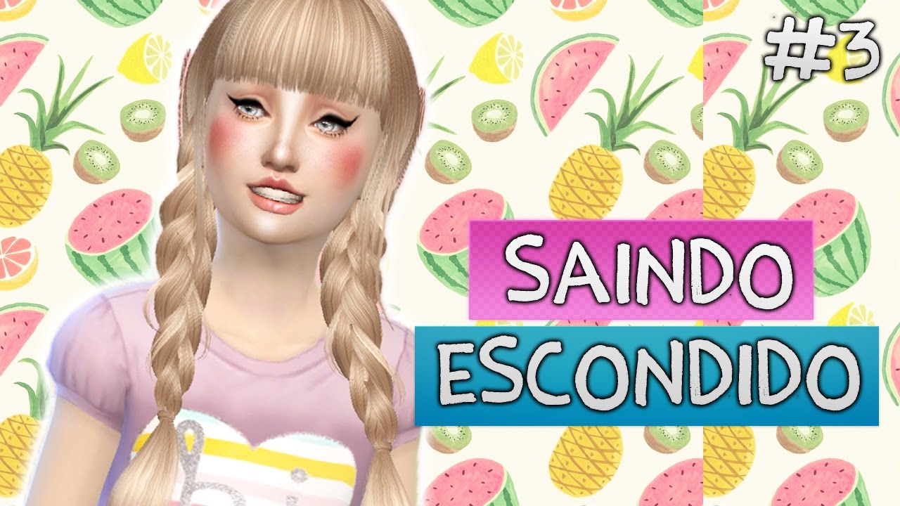 Saindo ESCONDIDO! ♦ A Nova Cinderela #3 - The Sims 4 princesa mako bolivia