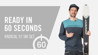 Radical 97 Ski Set | Ready in 60 Seconds | DYNAFIT