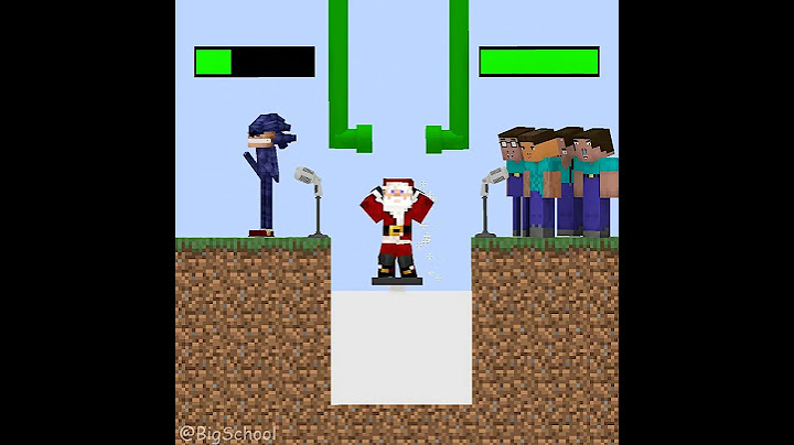 Which team deserves to receive Santa Claus's reward?! Team Shin Blue or Team Herobrine? 🤔