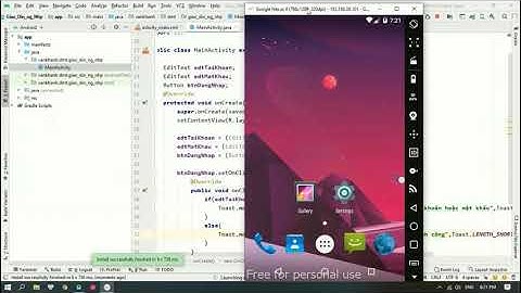 Lập trình giao diện đăng nhập | Lập Trình Android | Khánh Jos