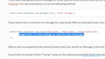 Tutorial Codeigniter - Project 1 (Form Validasi lanjutan 1)  Bagian 3