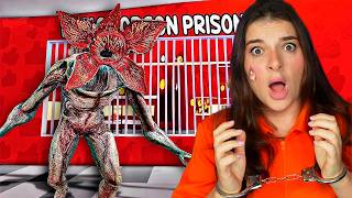 ESCAPE DA PRISÃO STRANGER THINGS NO ROBLOX!