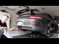 Here's What a Muffler Delete Sounds Like on a Porsche GT3 - 991 Muffler Delete DIY