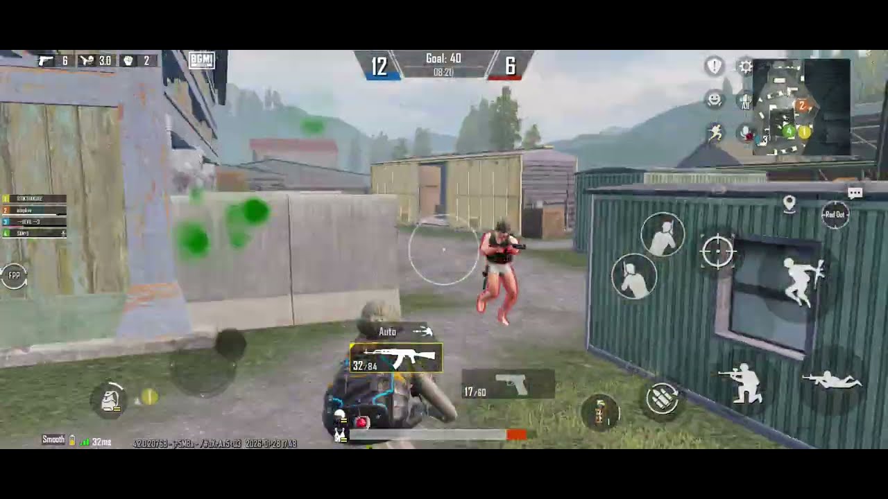 Bgmi. Best tdm gameplay🔥 and the*akm 